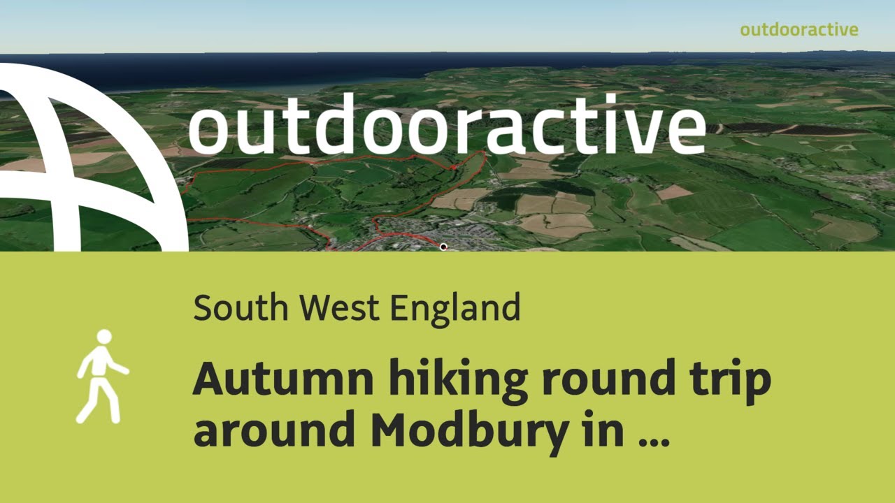 hike in South West England: Autumn hiking round trip around Modbury in South ...
