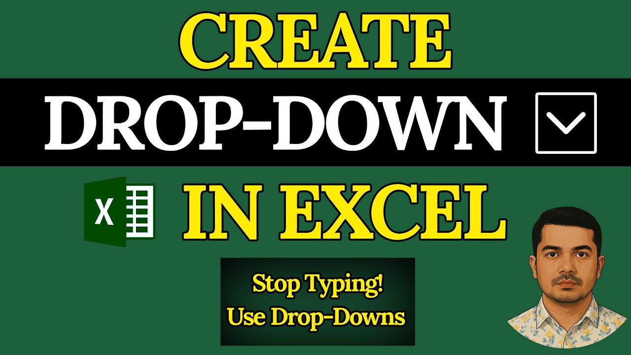 Create Drop-Down Lists in Excel – Quick & Easy Tutorial