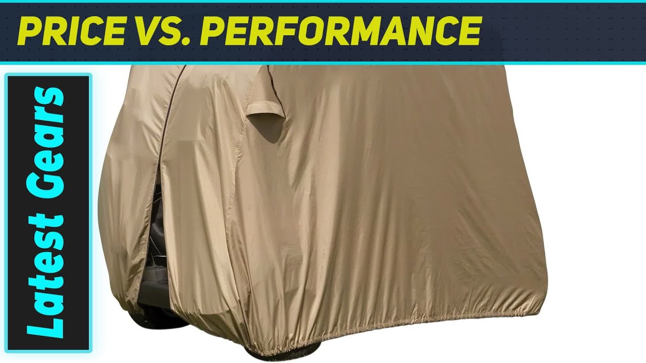 `Classic Accessories Fairway Golf Cart Cover: Essential All-Weather Shield!