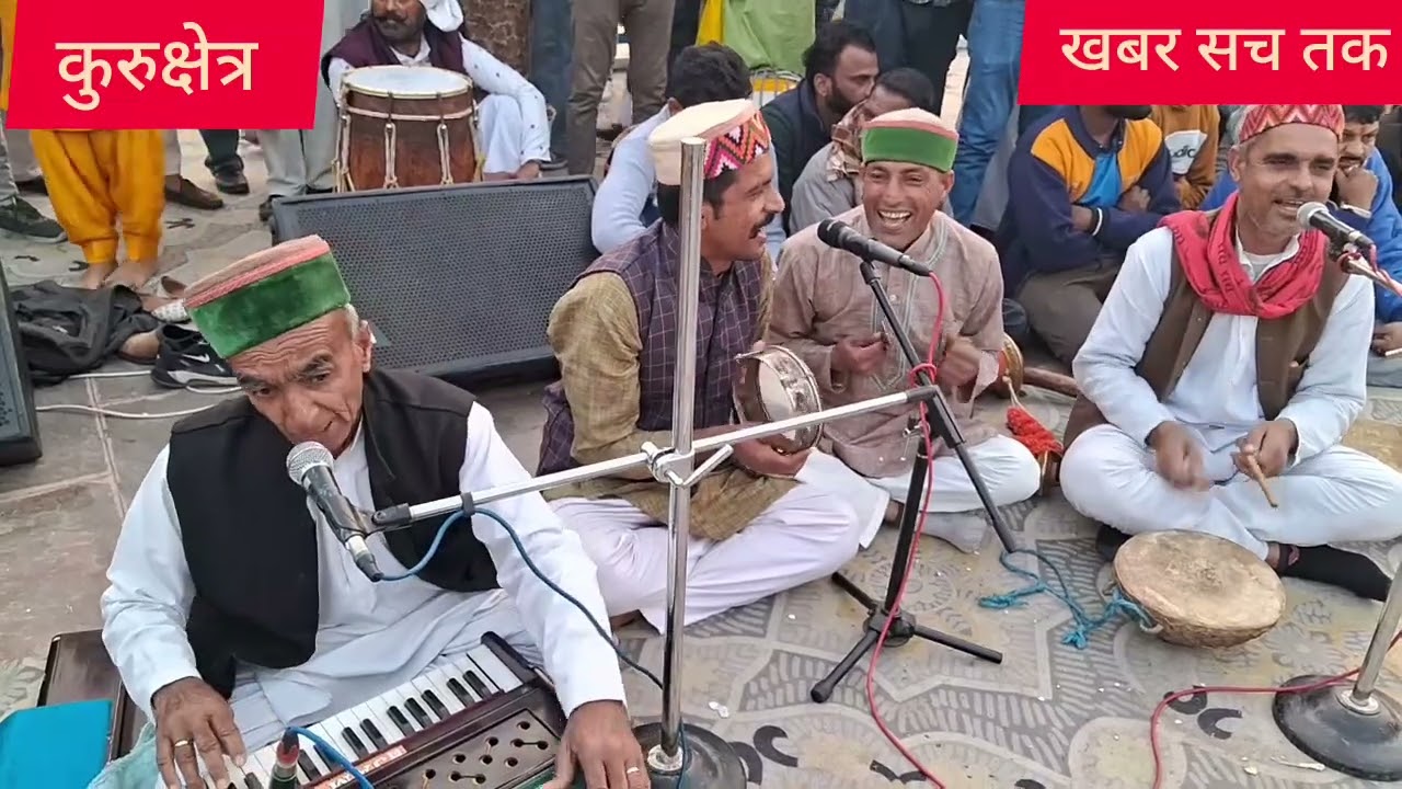 हिमाचल से कलाकारों ने सिरमौरी नाटी दिखाई  और सिमरन ने गाय को बचाने  के बारे में कहा