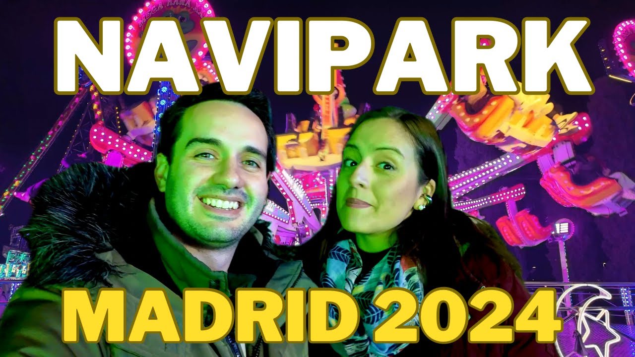 Así es Navipark, La Feria Navideña de Móstoles! Atracciones, Mercadillos y más!