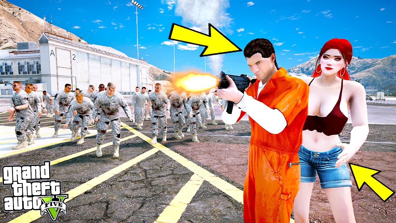 TUNA KARISI PELİN'İ KORKUNÇ ZOMBİLERDEN KURTARIYOR! - GTA 5 ZOMBİ MODU