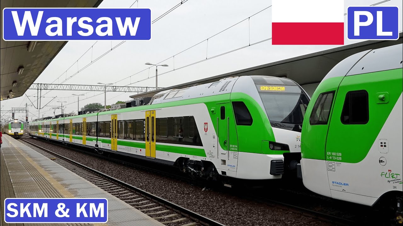 🇵🇱 WARSAW SUBURBAN RAILWAYS 2023 | Warszawska Kolej Podmiejska【4K】