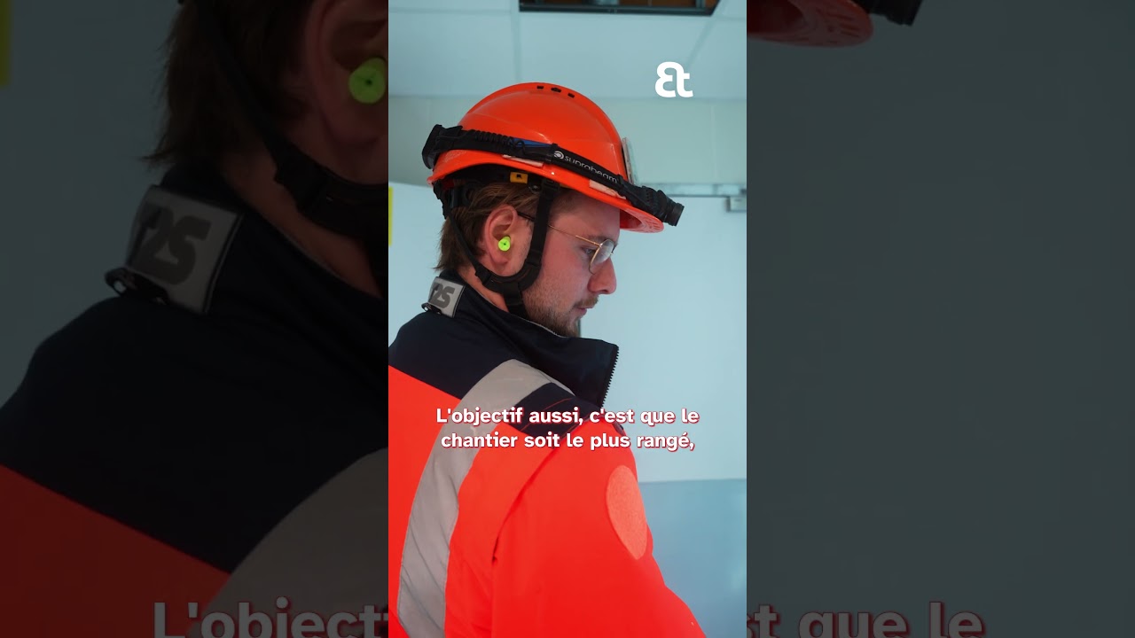 Yann est conducteur de travaux : il nous emm&egrave;ne sur son chantier pour voir comment &ccedil;a se passe 👷🚧