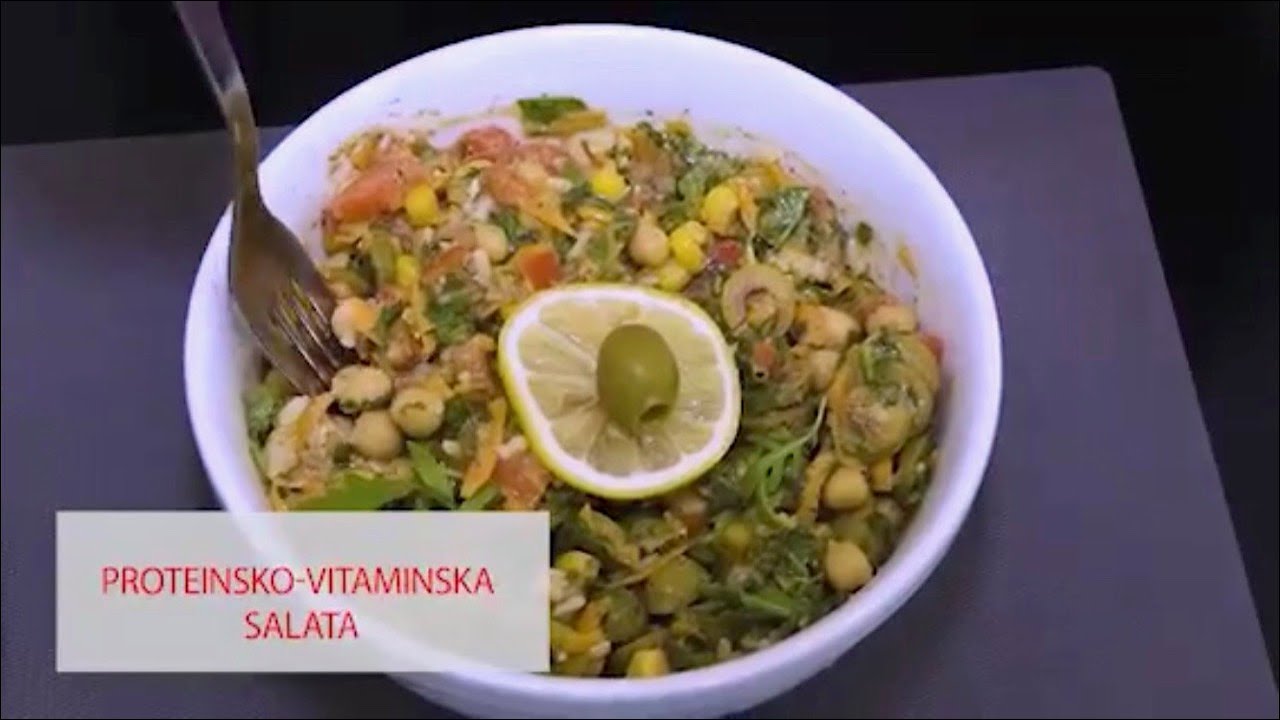Vitaminsko Proteinska Salata | Veganluk | Vegan
