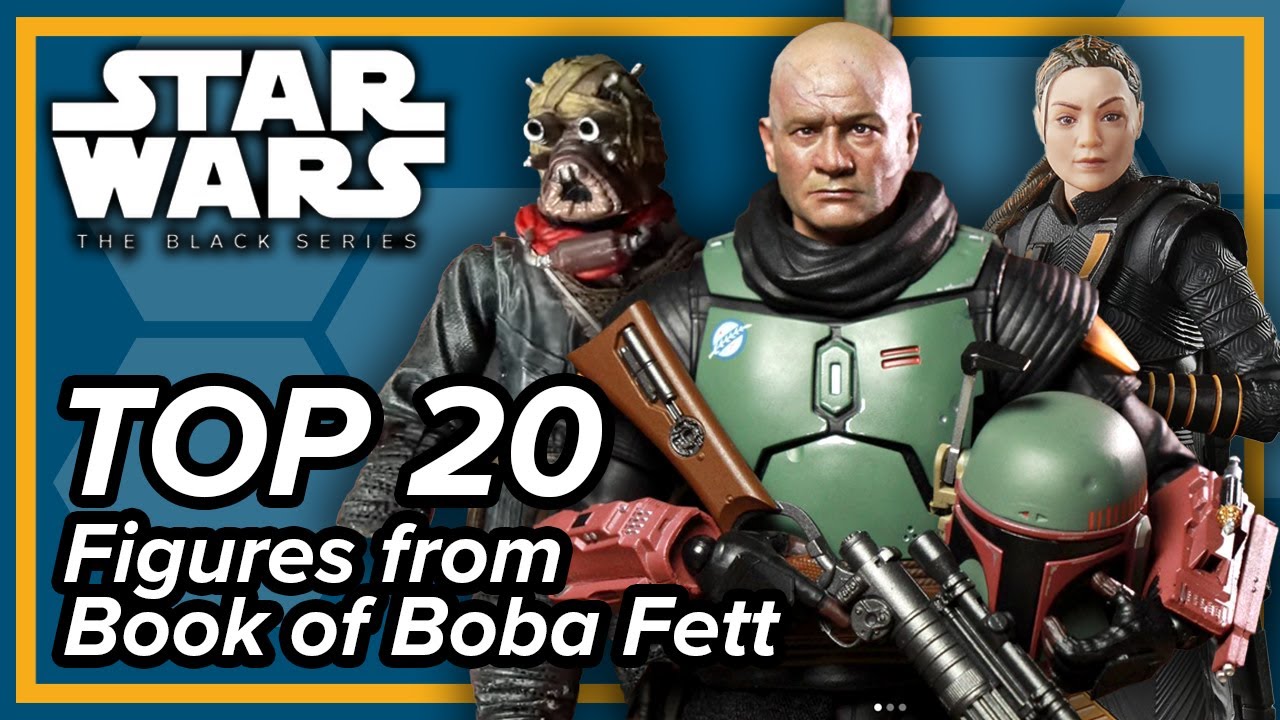 Best Book of Boba Fett Black Series, Figuarts and Custom Action Figures