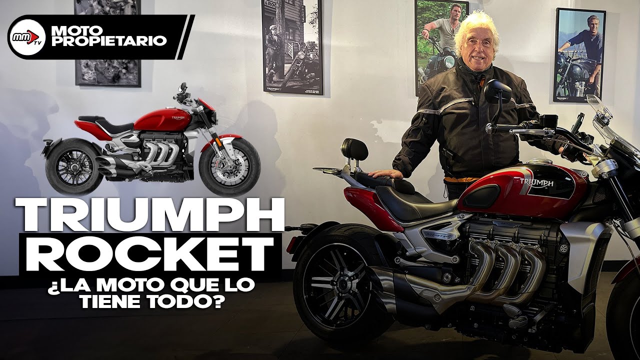 El nombre si que le hace justicia Triumph Rocket 3GT | Motopropietario