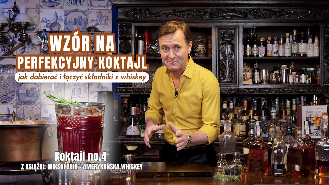Jak łączyć składniki w koktajlach na bazie whiskey | Przepis na Koktajl no.4 z książki MIKSOLOGIA 🥃