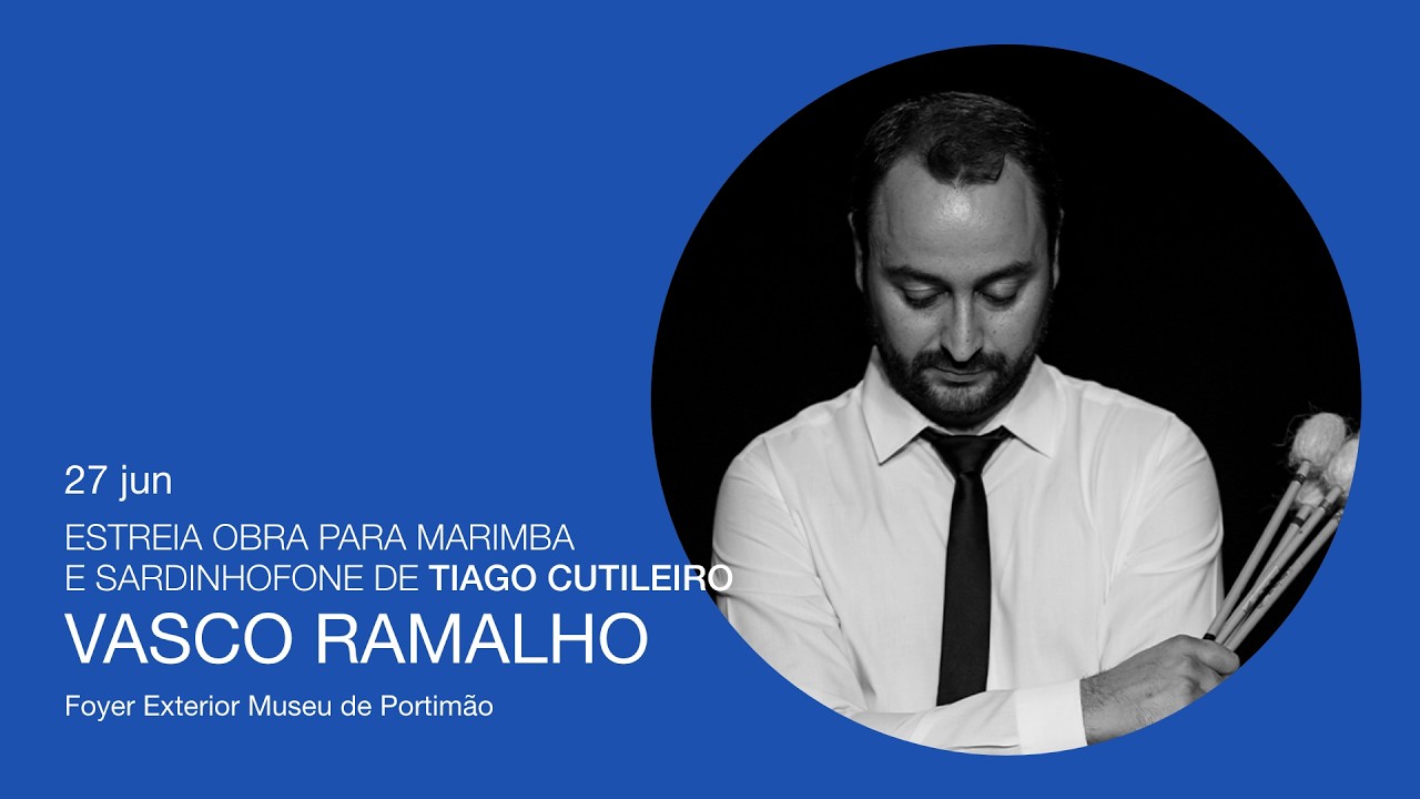 DPP'21 | Estreia obra para Marimba e  Sardinhofone, de Tiago Cutileiro, com Vasco Ramalho