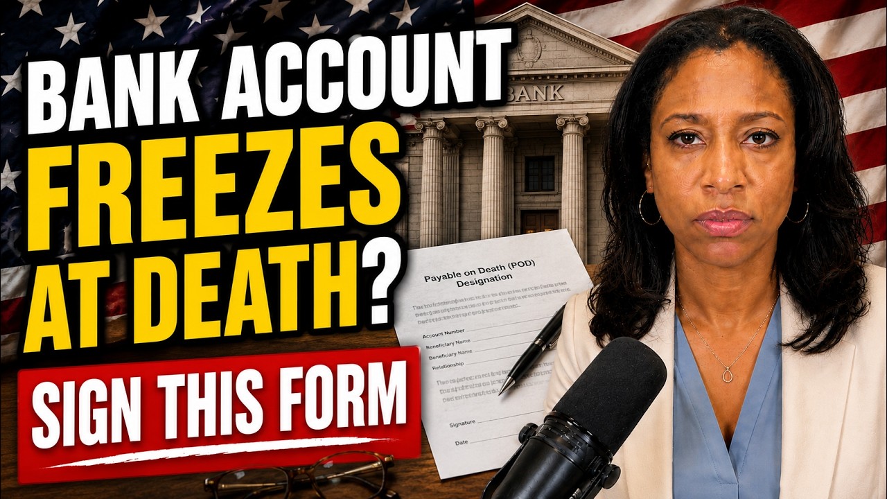 Bank Account Freeze after Death &mdash; the One Form Nobody Tells You About