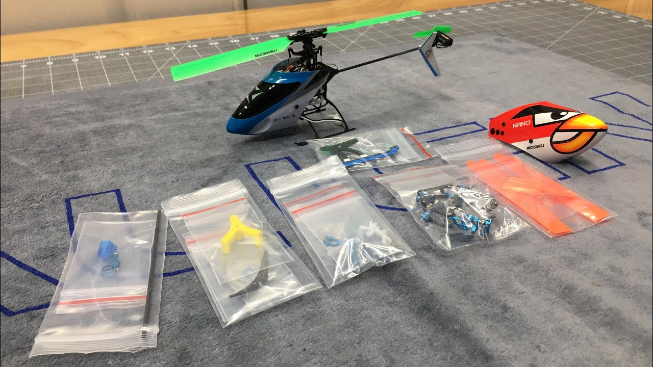 MicroHeli 3 Blade Performance Package For The Blade Nano S2/S3 Unboxing