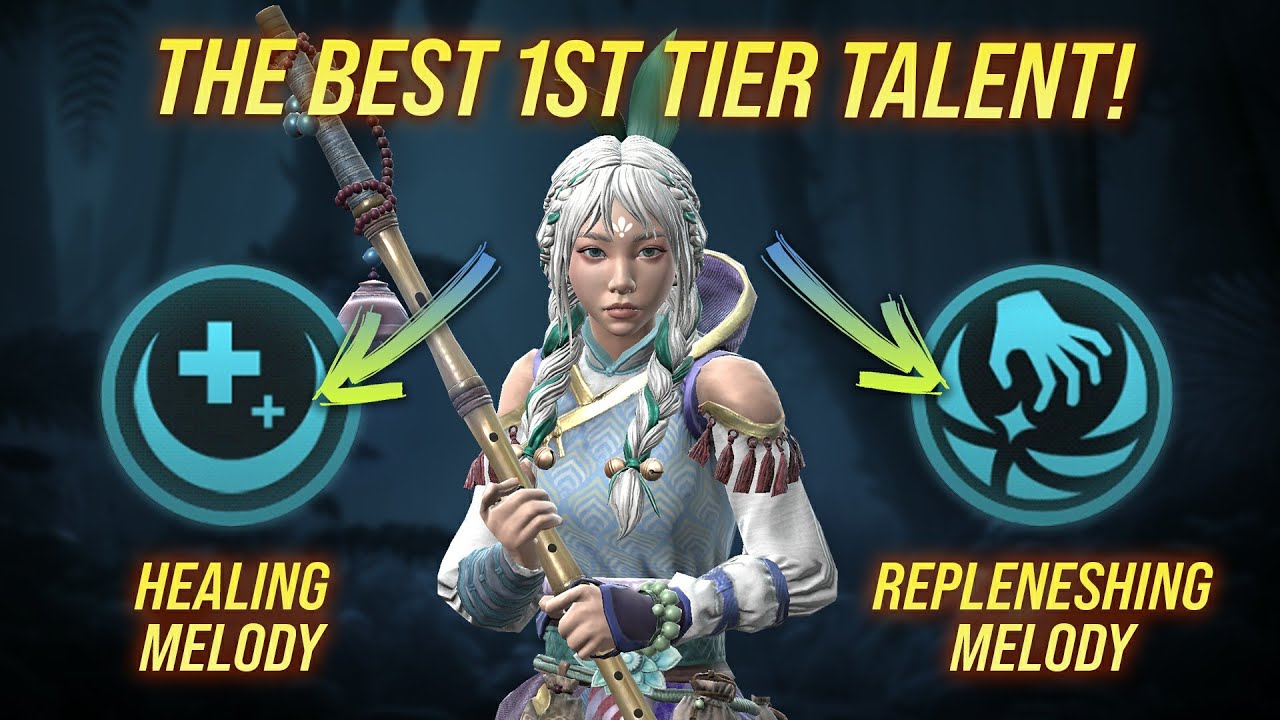 Healing VS Replenishing Melody! 🎶 The Best 1st Tier Talent! 🔥 - Shadow Fight 4 Arena
