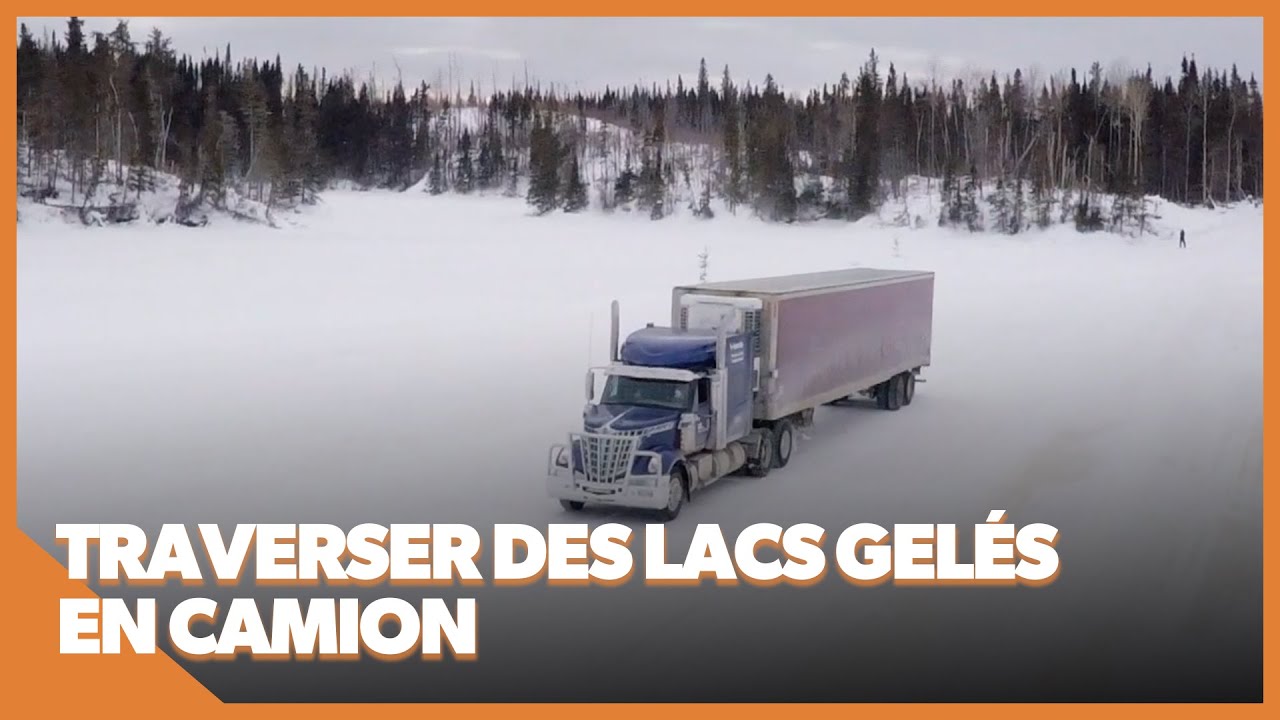 Survivre sur les routes de glace au canada