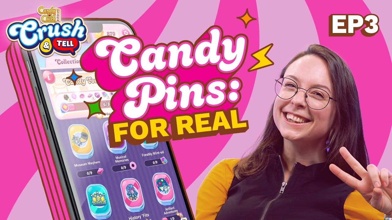 Can You Collect Them All? 🍭 | Crush & Tell Ep. 3 – Candy Pins