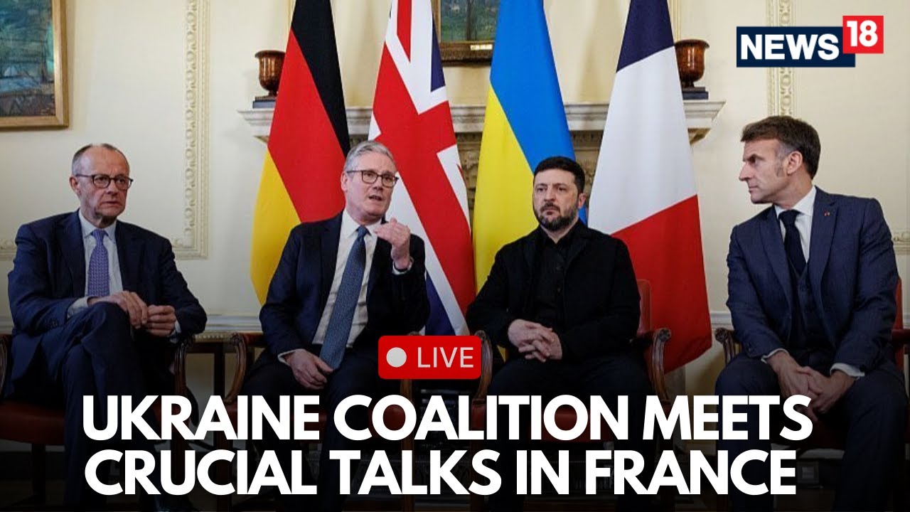 LIVE: Macron, Starmer, Zelenskyy and German Chancellor Merz Hold Joint News Conference | N18G