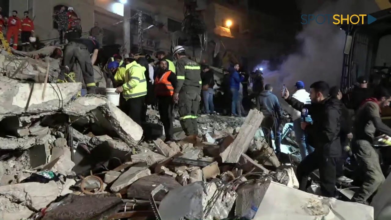 مراسلنا مصطفى العريضي - من مكان وقوع المبنى في منطقة التبانة طرابلس