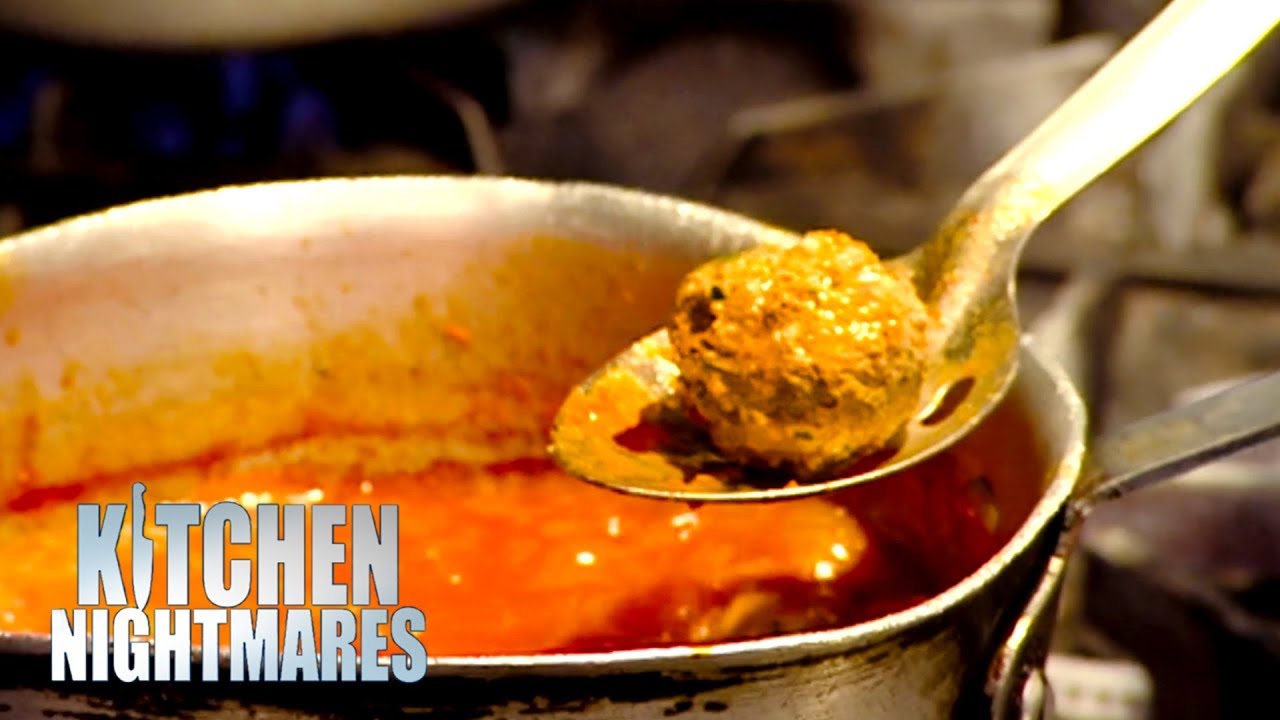 Head Chef Of Italian Restaurant Can't Make Meatballs | Kitchen Nightmares