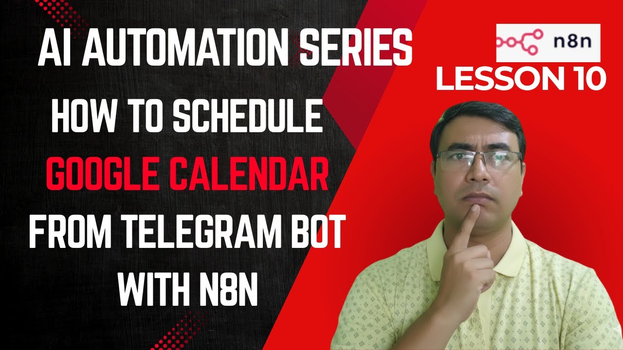 How to Schedule Google Calendar from Telegram Bot with n8n