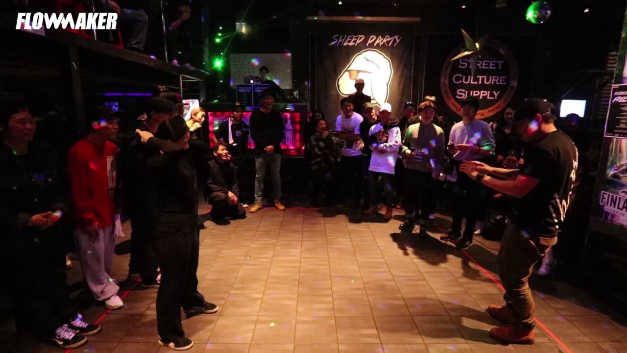 Yunji lee vs. Super J - Round of 16 @Midnight series 2017: Freestyle