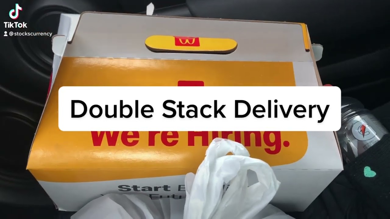 Double stacking deliveries