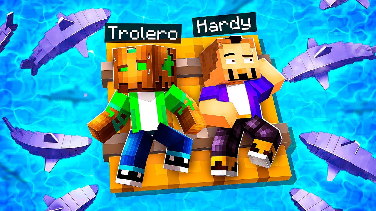 Minecraft Pero Estamos Perdidos en Medio del Océano