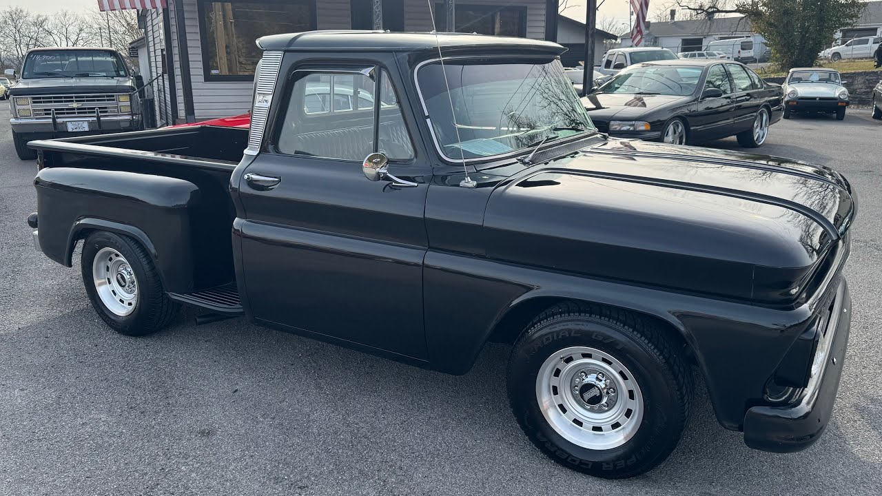 Test Drive 1966 Chevrolet C-10 SWB Stepside SOLD $21,900 Maple Motors #3312