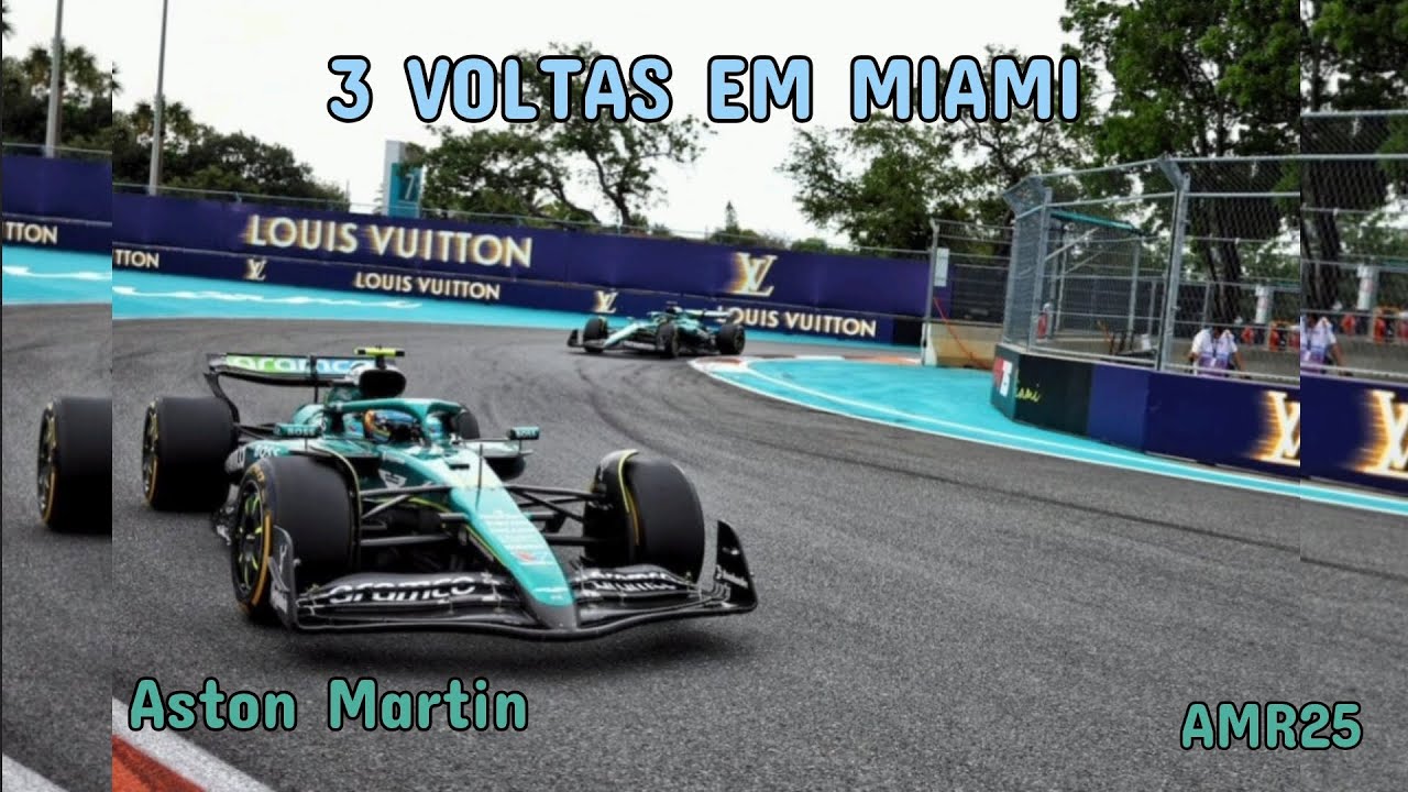 FX Racer - Aston Martin AMR25 em MIAMI (CORRIDA DIFÍCIL)
