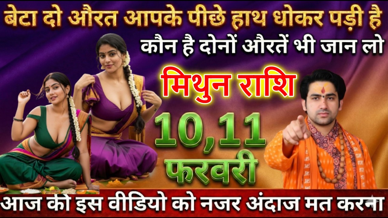 मिथुन राशि बेटा दो औरत आपके पीछे हाथ धोकर पड़ी है कौन है दोनों औरतें अभी जान लो