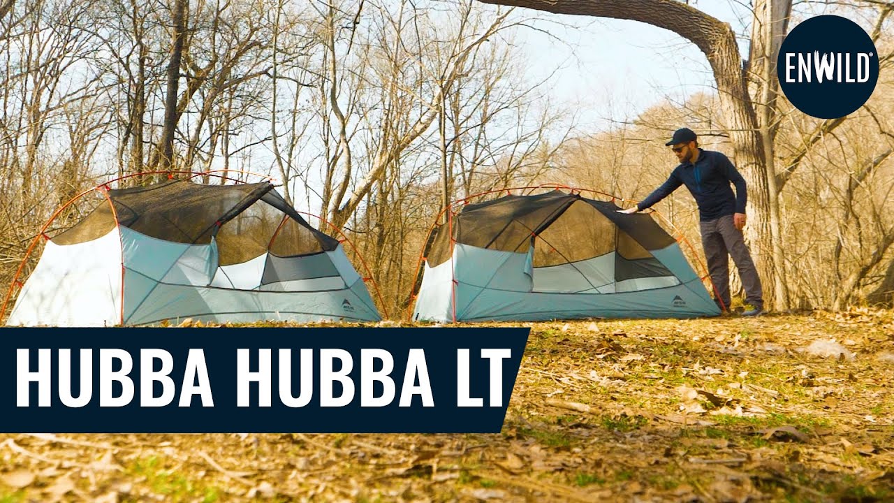 MSR Hubba Hubba LTバックパッキングテントシリーズのレビュー