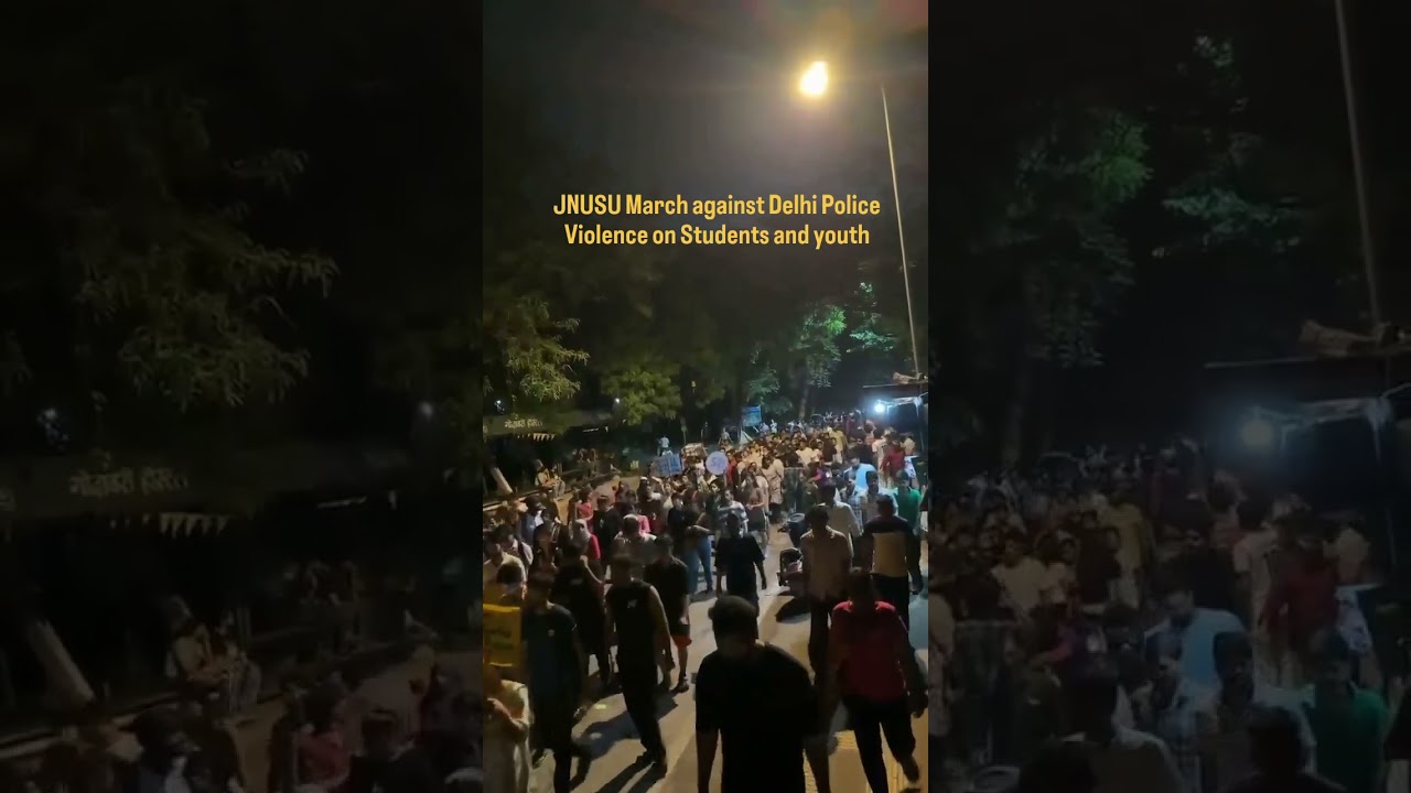 jnu protest against delhi police violance #2026 at jantar mantar #New Delhi