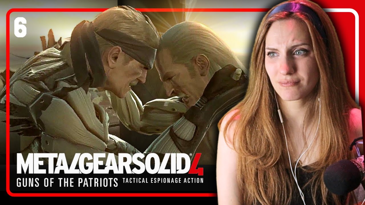 Live for yourself.. FIRST playthrough Metal Gear Solid 4: Guns of the Patriots [6] END
