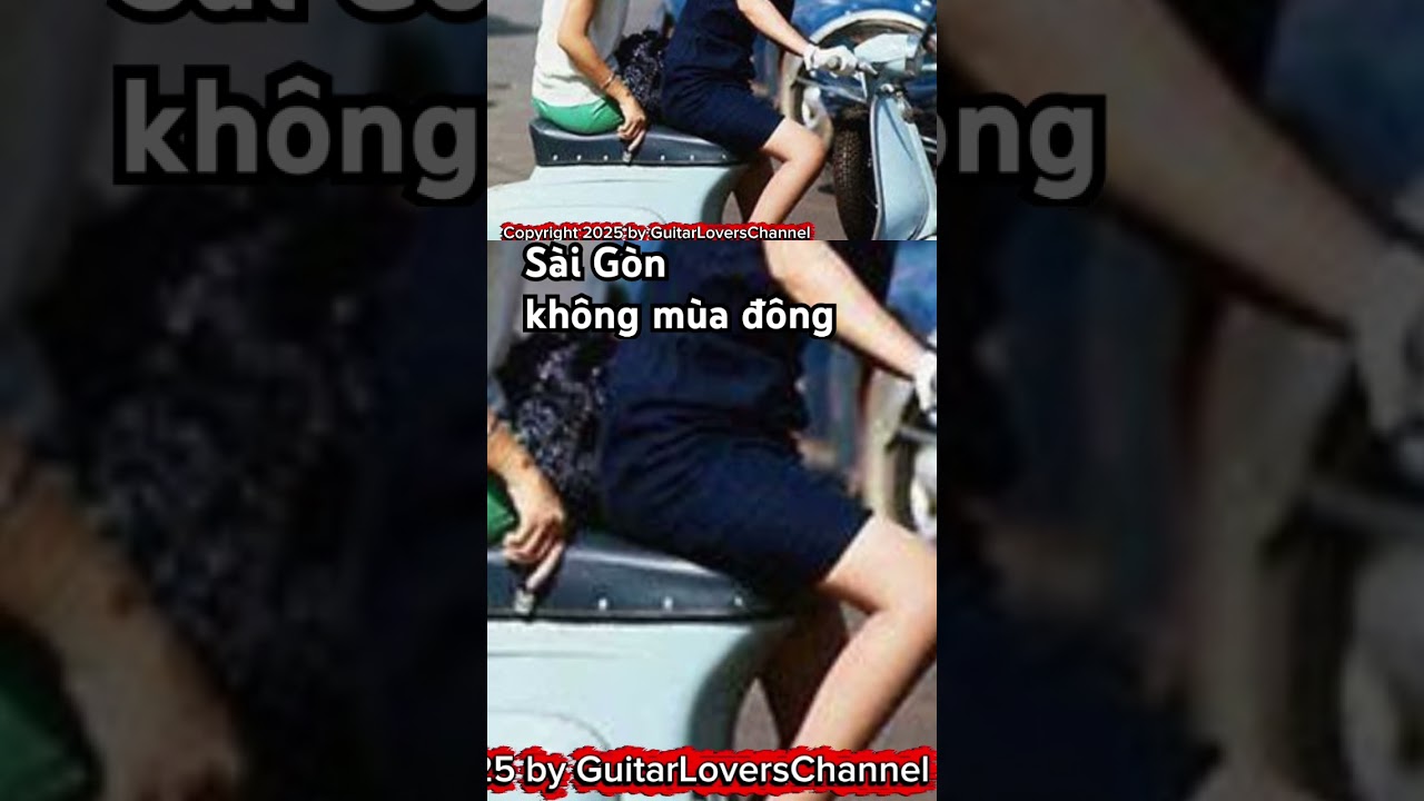 Saigon without winter #sad music #saigonrain #guitarlovers #guitarinstructions