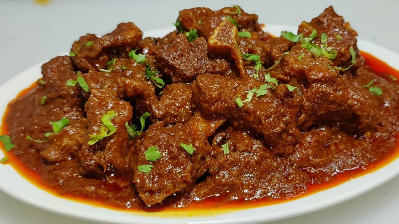 Sabut Khade Masale ka Gosht -Bhuna Gosht Recipe - Mutton Khada Masala - मटन मसाला - Chef Ashok
