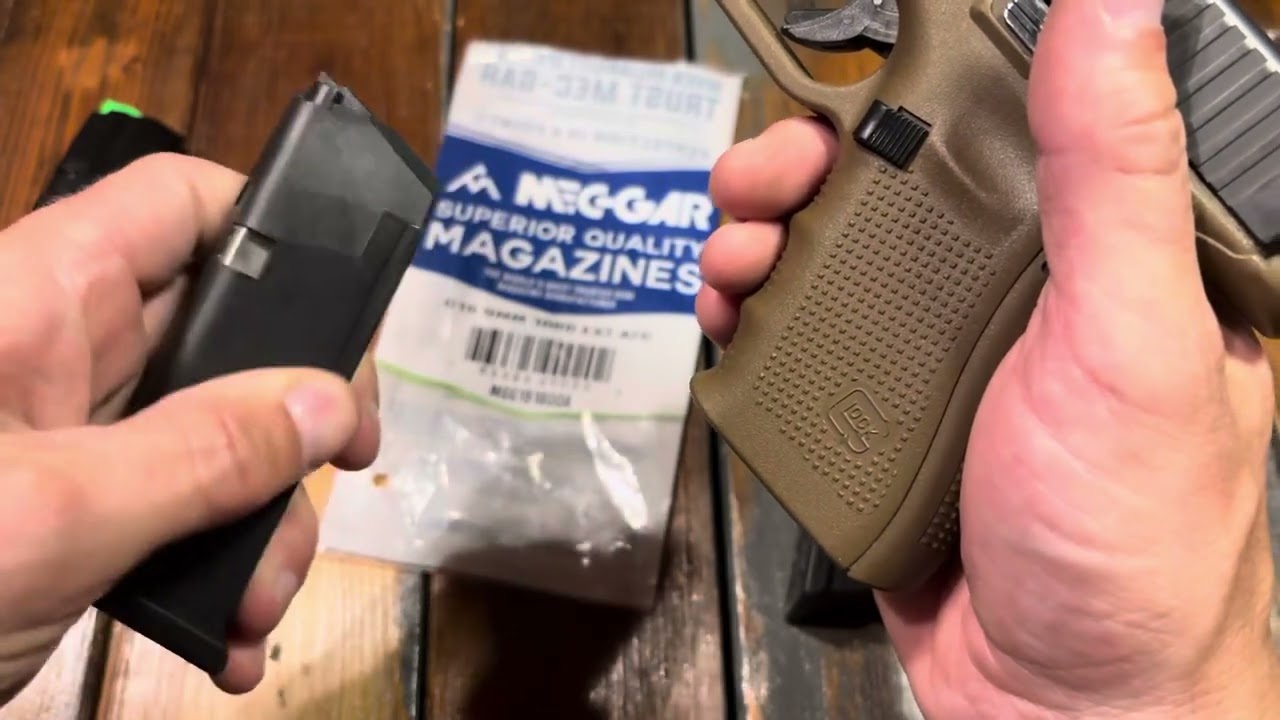 Unbox and Compare: Mec-Gar Metal Glock Magazines | Glock G19 18 rounds #PMAG