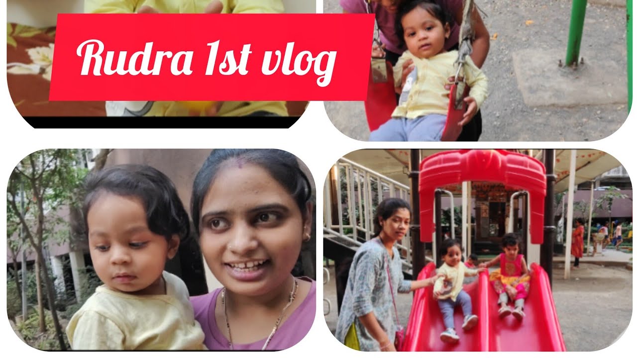 Rudra 1st mini vlog |one year baby daily routine #vlog