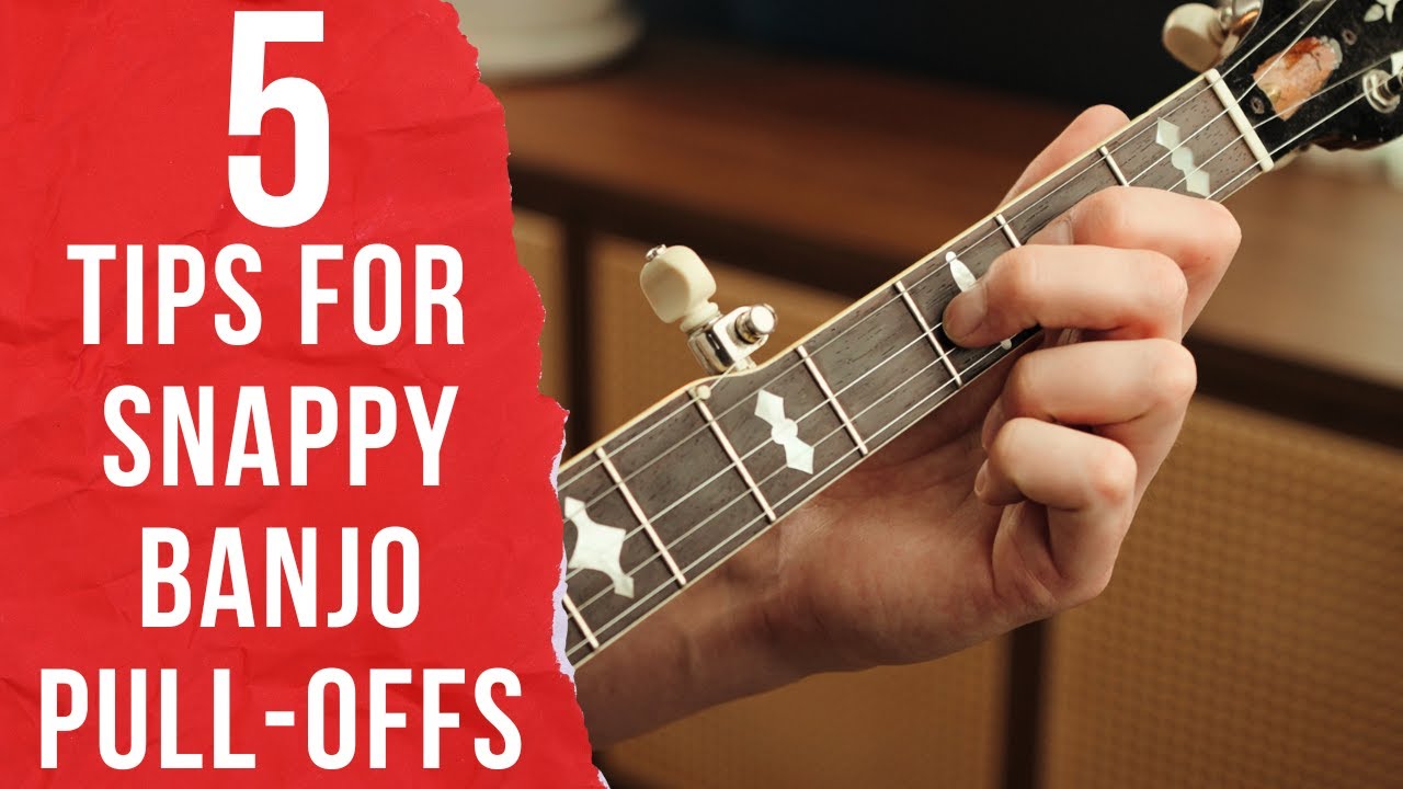 5 Tips for Snappy Banjo Pull-Offs! // Bluegrass Banjo Lesson