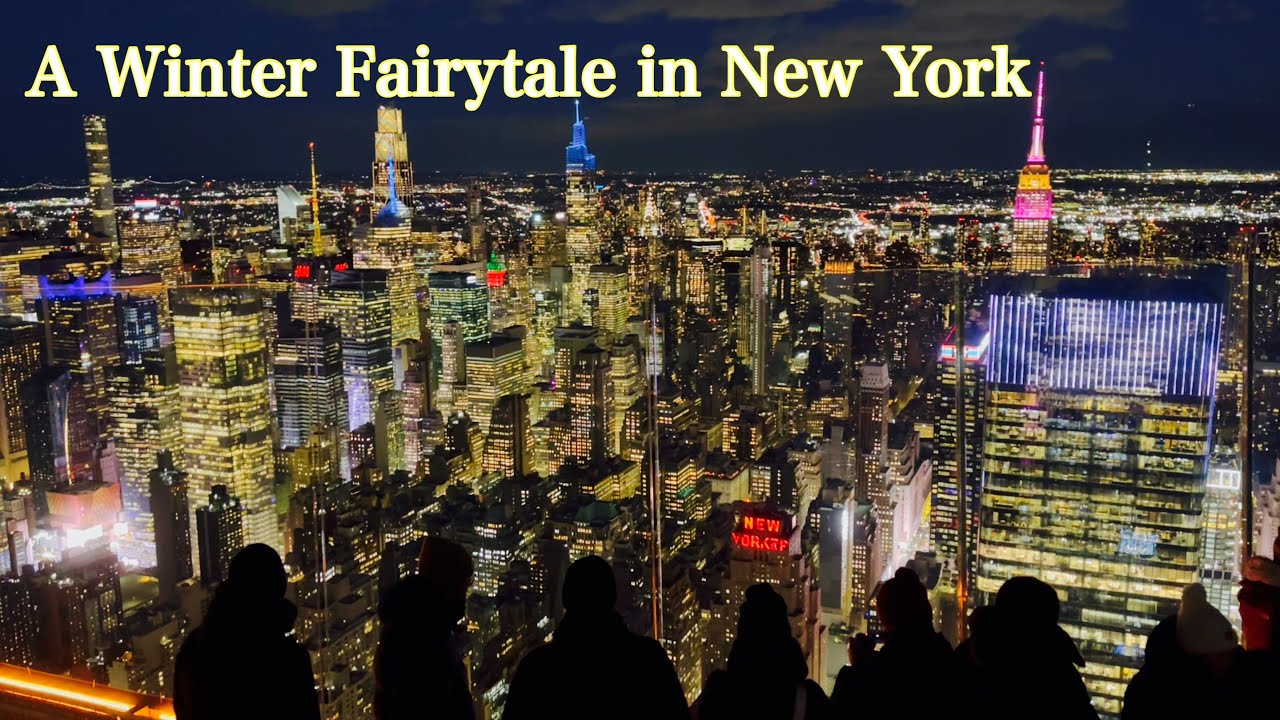 Christmas in New York 2025🎄✨ Magical Winter Scenes ❄️🗽
