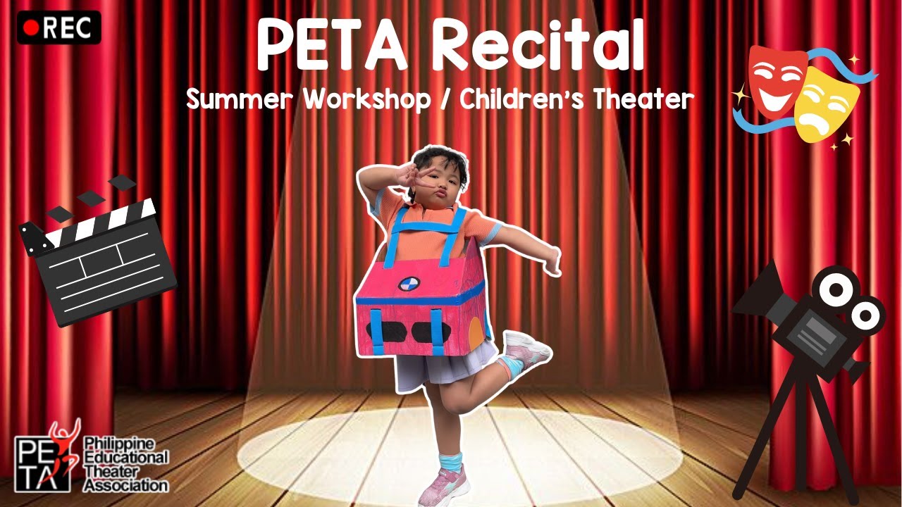 PETA Recital 2024 | Children's Theater Summer Workshop | Adarable World
