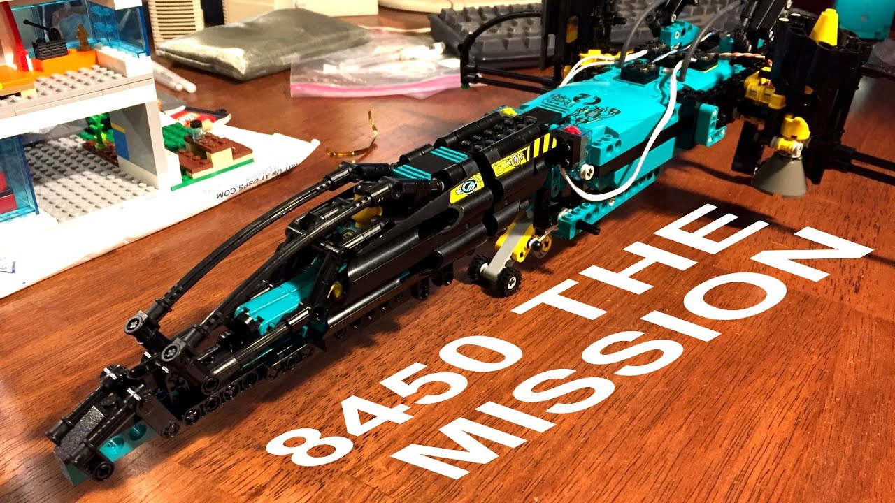 Vintage LEGO Technic 8450 The Mission Review Part 1 (CyberMaster expansion)
