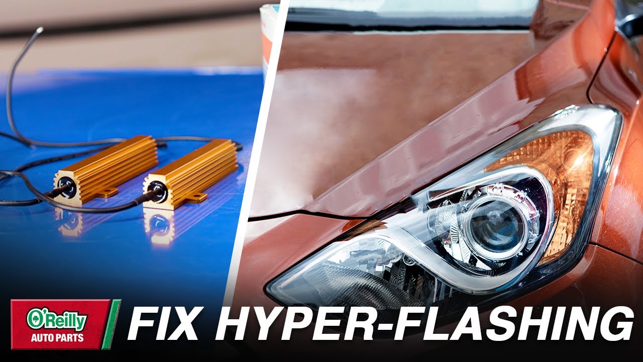 How To: Fix Hyperflashing LED Turn Signals (Load Resistor Installation)