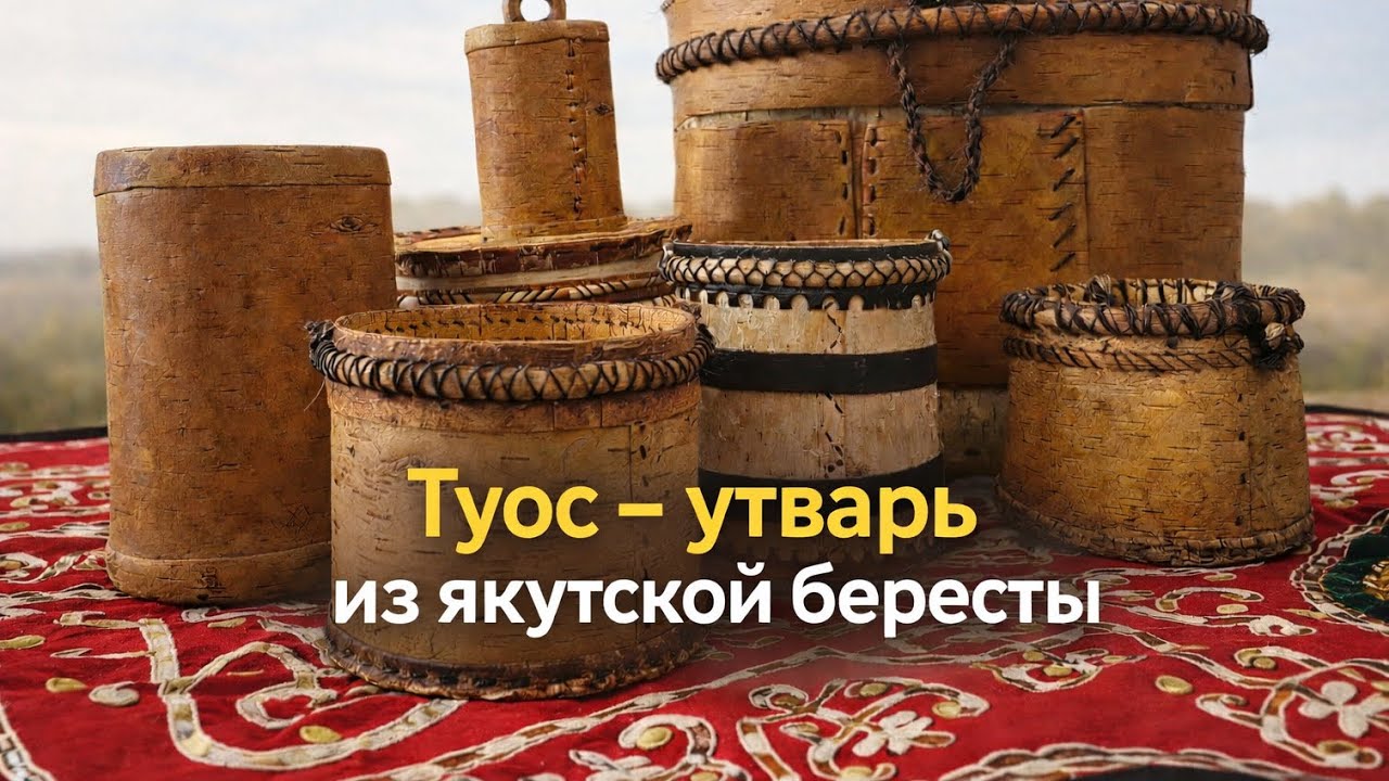 Экологичная посуда древних саха в современном быту