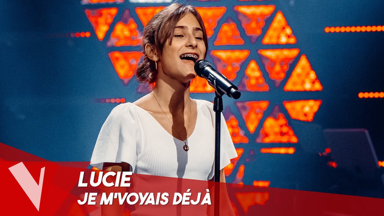Charles Aznavour – 'Je m'voyais déjà' ● Lucie | Blinds | The Voice Belgique