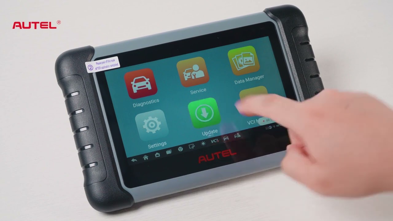 Autel MaxiCOM MK808BT PRO Unboxing Registration Update