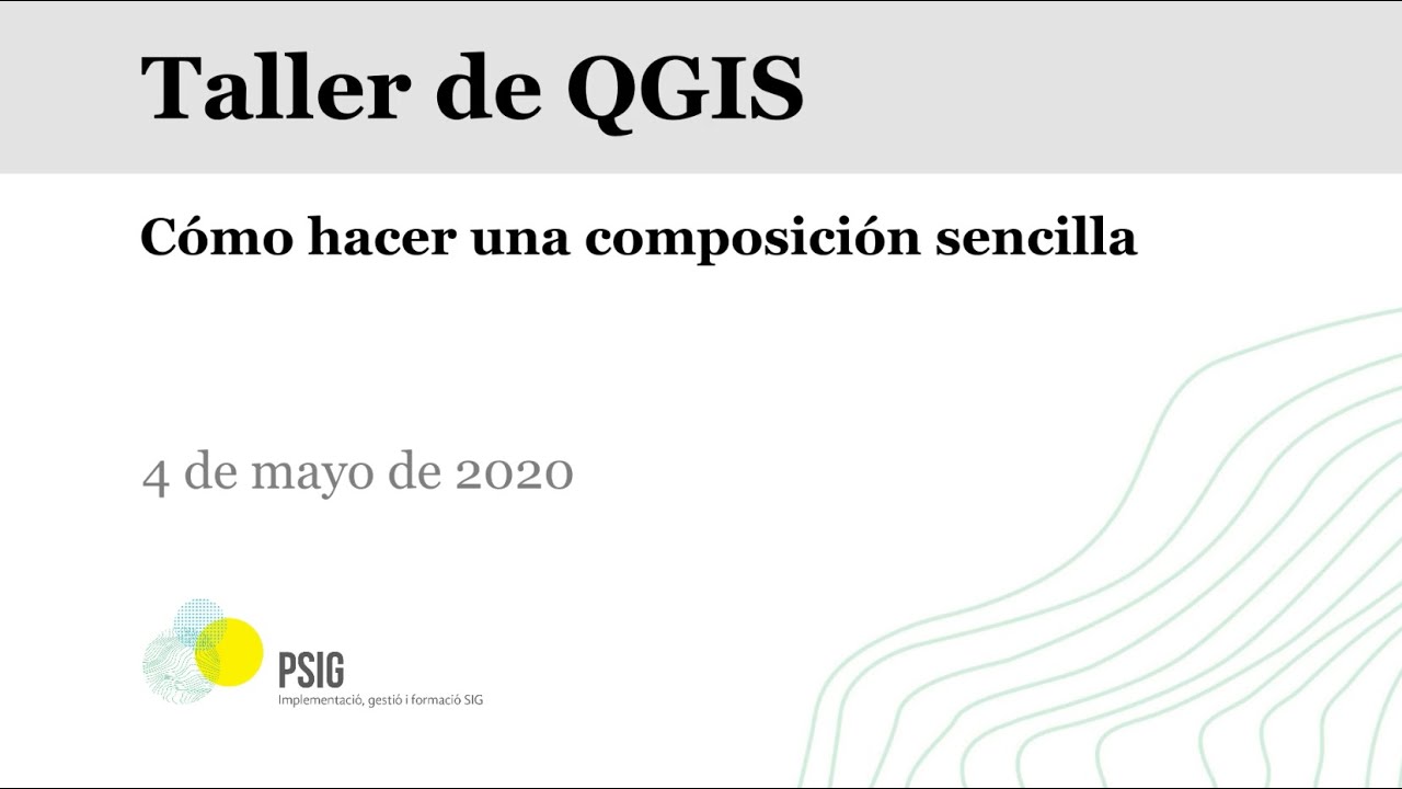 QGIS tutorial composicion