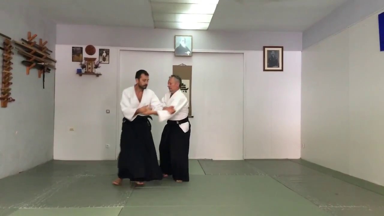 Guillermo Balderas. 4º Dan Aikikai. Practica Noviembre 2016 en  Dojo Musubi
