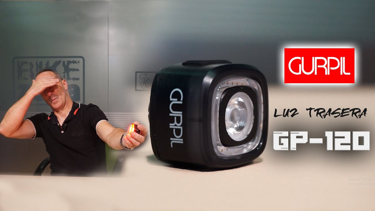 Luz trasera inteligente para bicicletas Gurpil GP-120