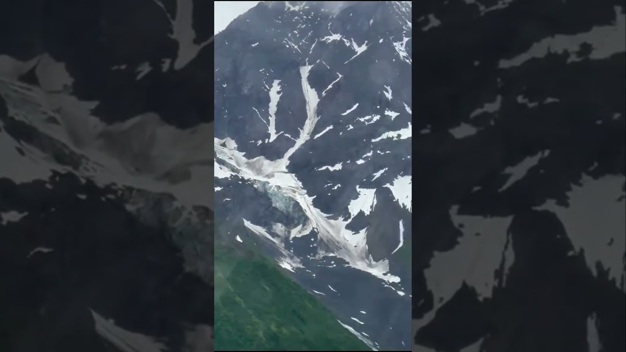 KNIK GLACIER- ALASKA-HELICOPTER RIDE#scenic#glacier#helicopter#alaska#walkingonglacier