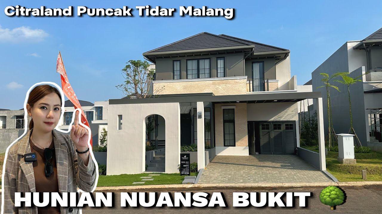 NEW DESIGN‼️BISA HEALING TIAP HARI DI RUMAH CITRALAND PUNCAK TIDAR MALANG