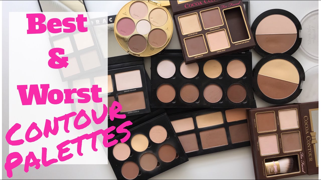 Best and Worst of the Contour Palettes! My High End and Drugstore Contour Palette Collection