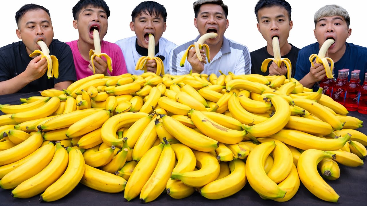 Hưng Troll | Thử Thách Người Cuối Cùng Ngừng Ăn 300 Quả Chuối Thắng Nhận 500$
